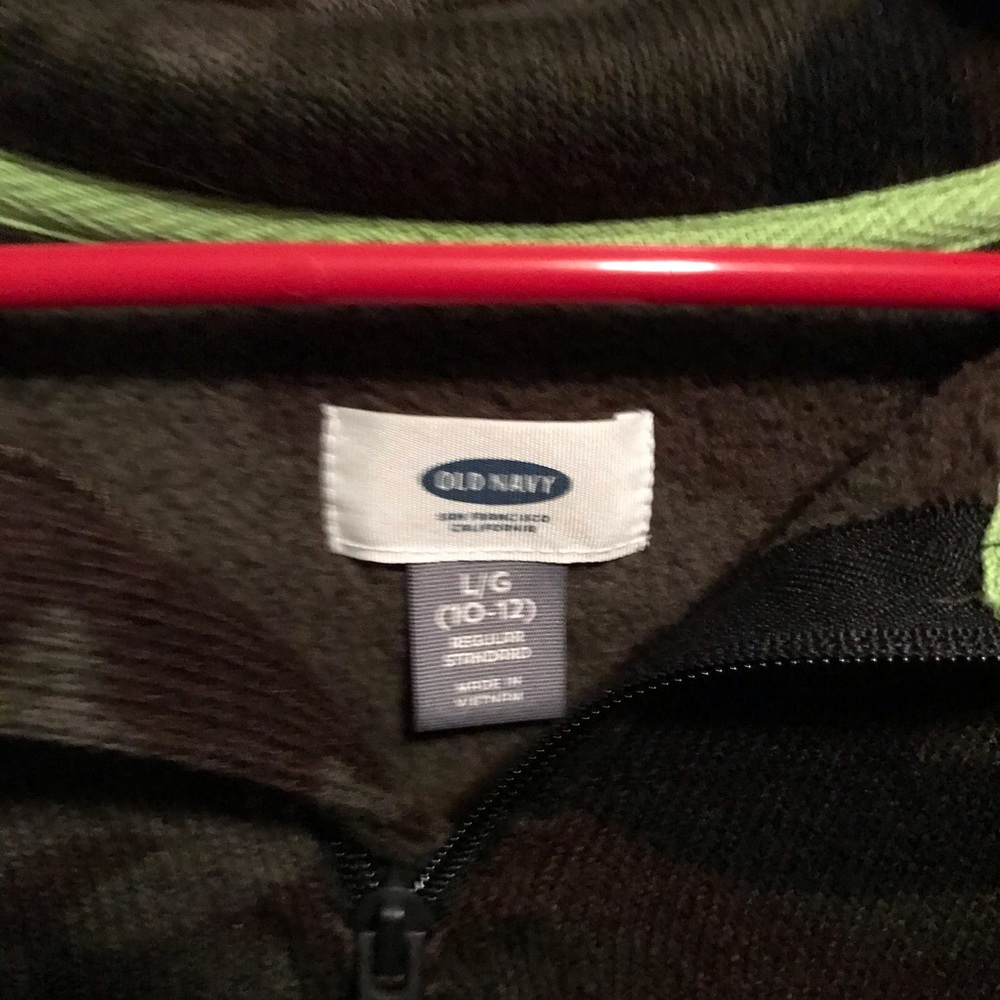 Boys camo jacket from old navy